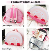 Kindergarten Cute Cartoon Kids School Bag for Boys and Girls (Pink)